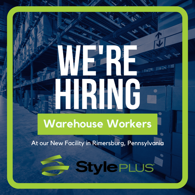 Join the StylePLUS Warehouse Team at our new facility in Rimersburg, P ...