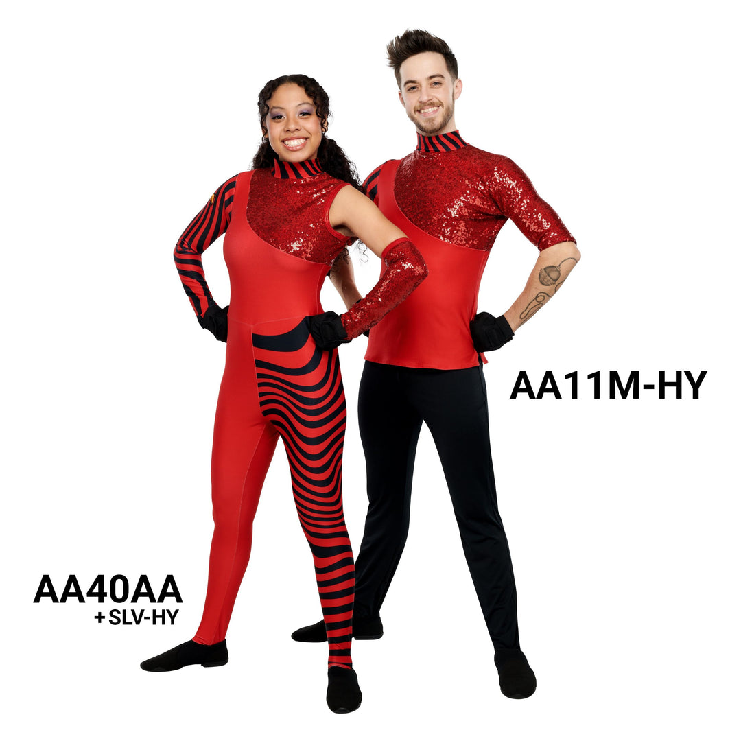 CONFIGURE UNITARD AA40AA With HYBRID FOREARM SLEEVE