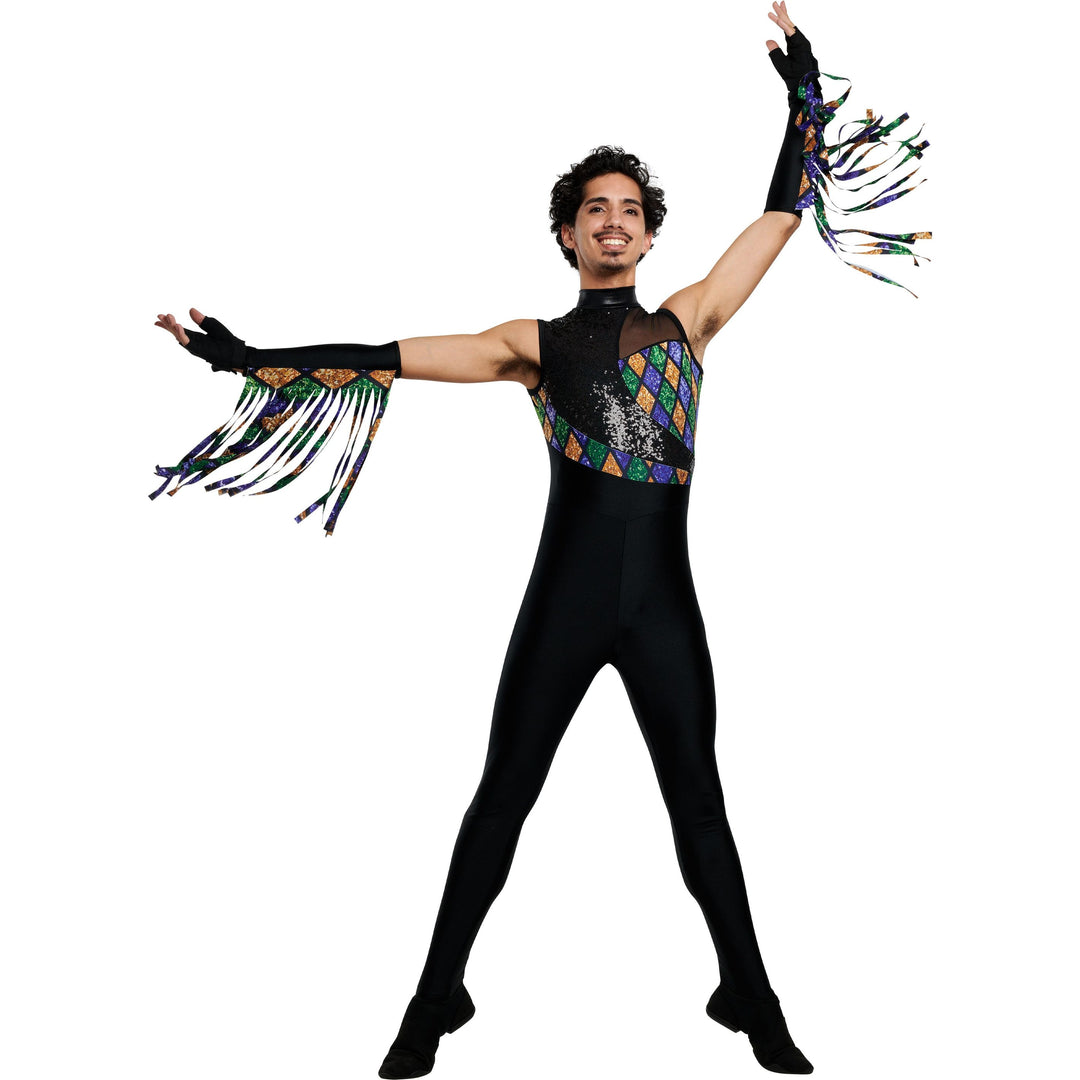 CONFIGURE UNITARD AD00AA (Shown with FOREARM SLEEVES & FRINGE)