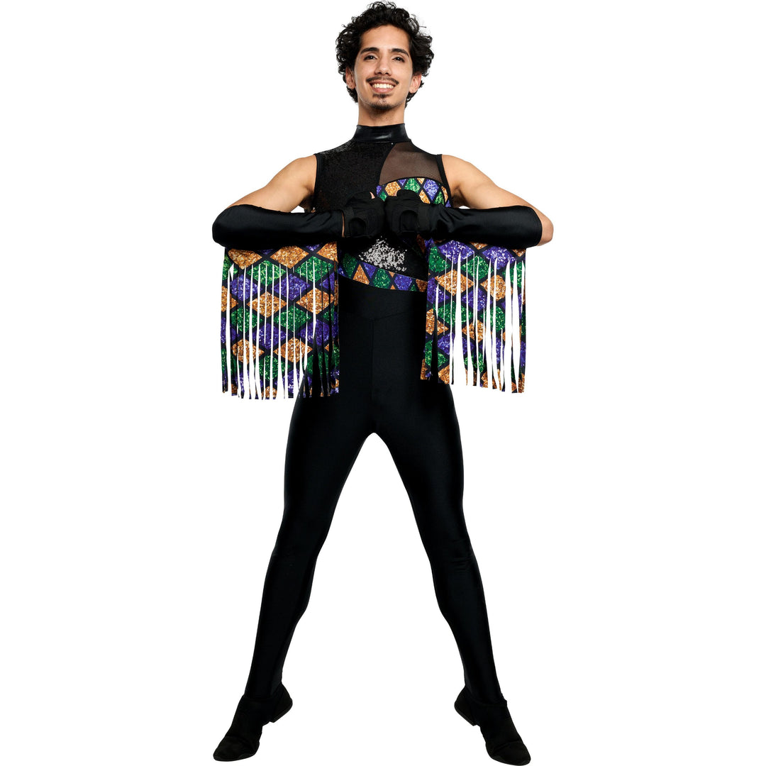 CONFIGURE UNITARD AD00AA (Shown with FOREARM SLEEVES & FRINGE)