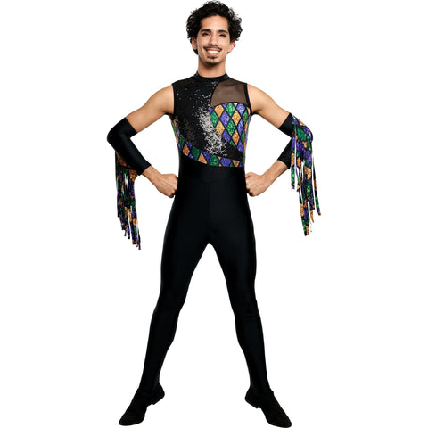 CONFIGURE UNITARD AD00AA (Shown with FOREARM SLEEVES & FRINGE)