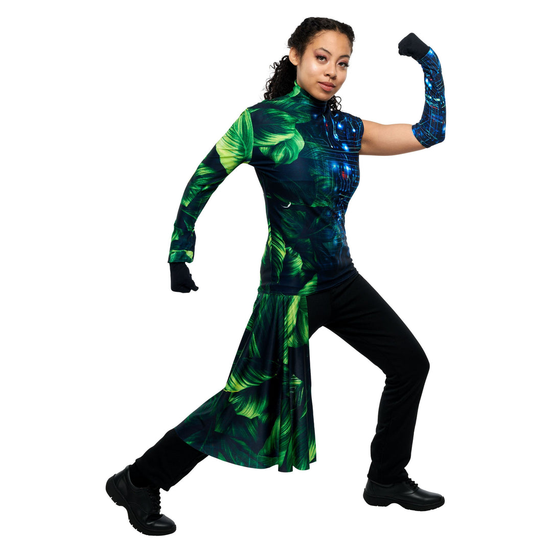 PERFORMANCE BASIC TOP BASIC-TOP5S with FOREARM SLEEVE HL-109