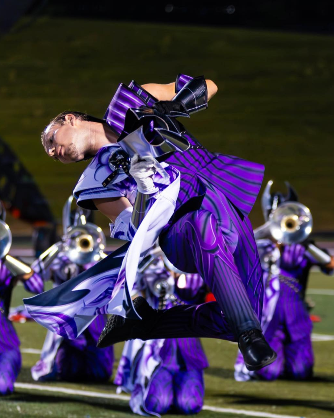 The Carolina Crown Drum Corps in StylePlus RPM Marching Shoes