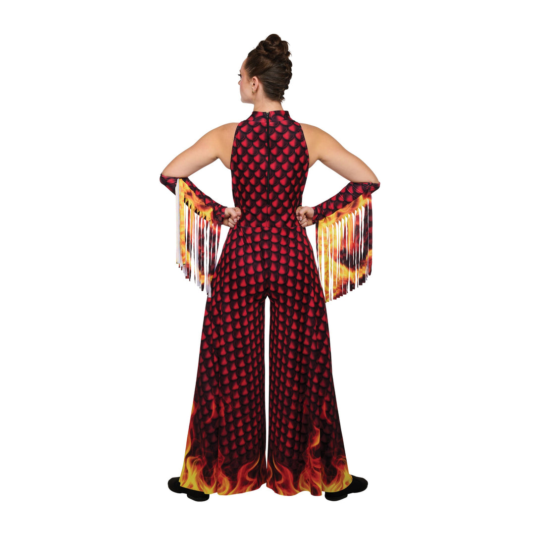 CONFIGURE UNITARD E00GG With FOREARM SLEEVES & FRINGE