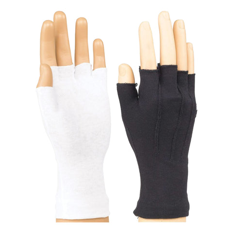 Fingerless Long Wristed Cotton Military Glove