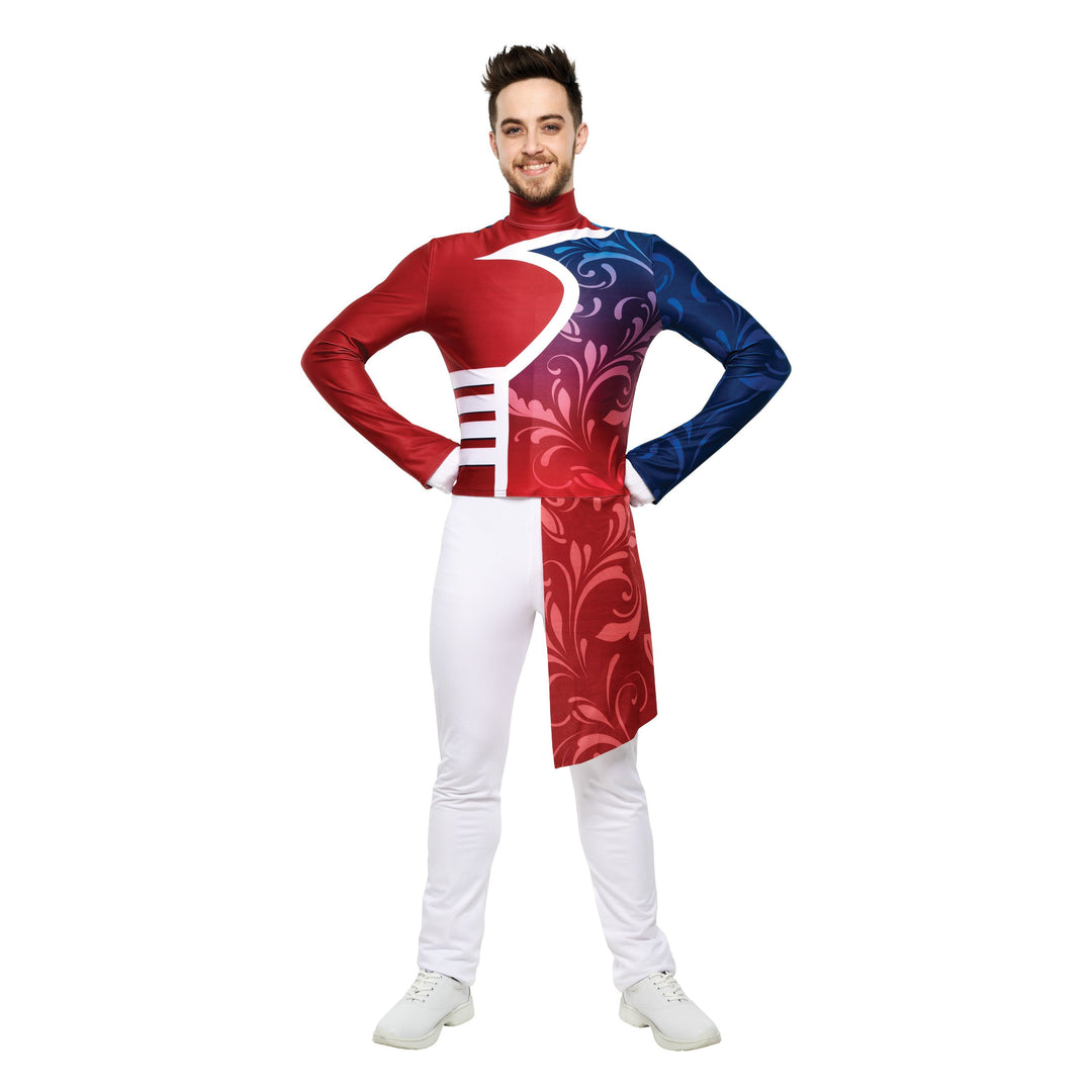 PERFORMANCE PLUS TOP HIGH WAIST WITH DRAPE HL-103
