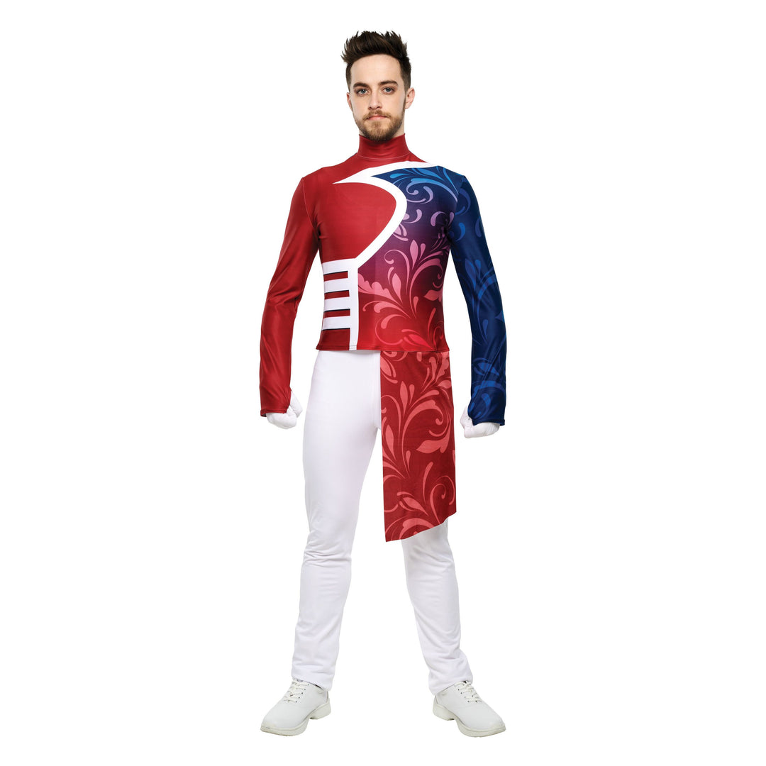 PERFORMANCE PLUS TOP HIGH WAIST WITH DRAPE HL-103