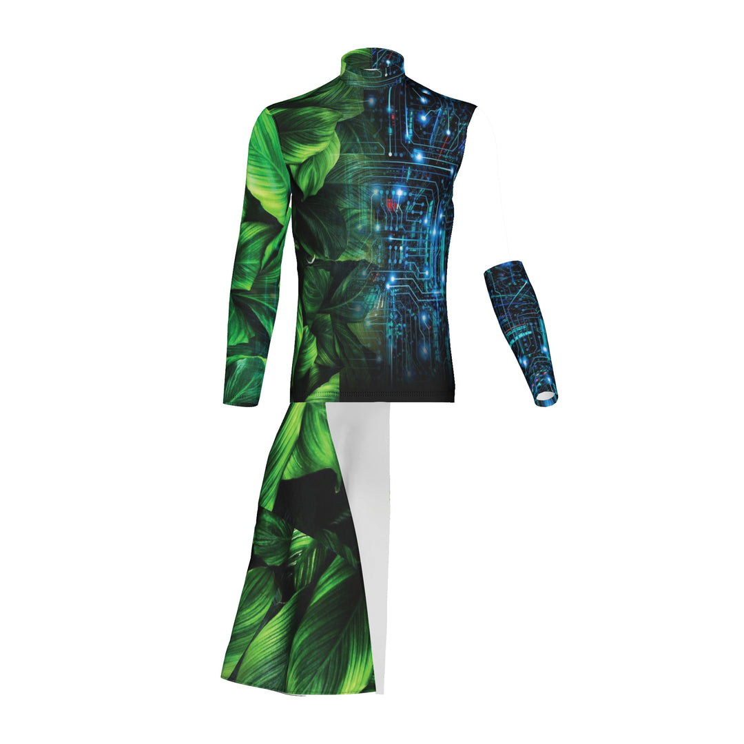 PERFORMANCE BASIC TOP BASIC-TOP5S with FOREARM SLEEVE HL-109