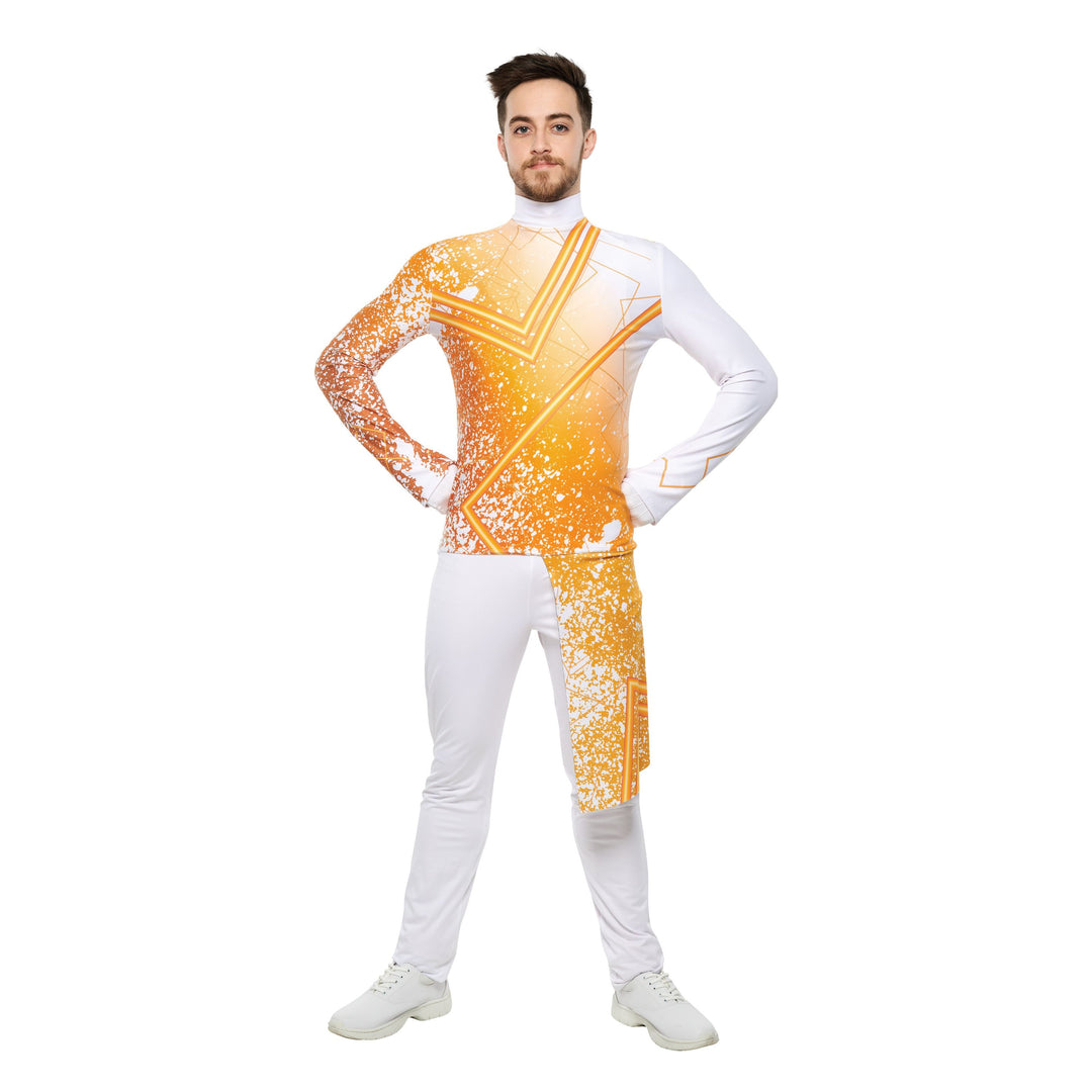 PERFORMANCE PLUS TOP HIGH WAIST WITH DRAPE ZG-103