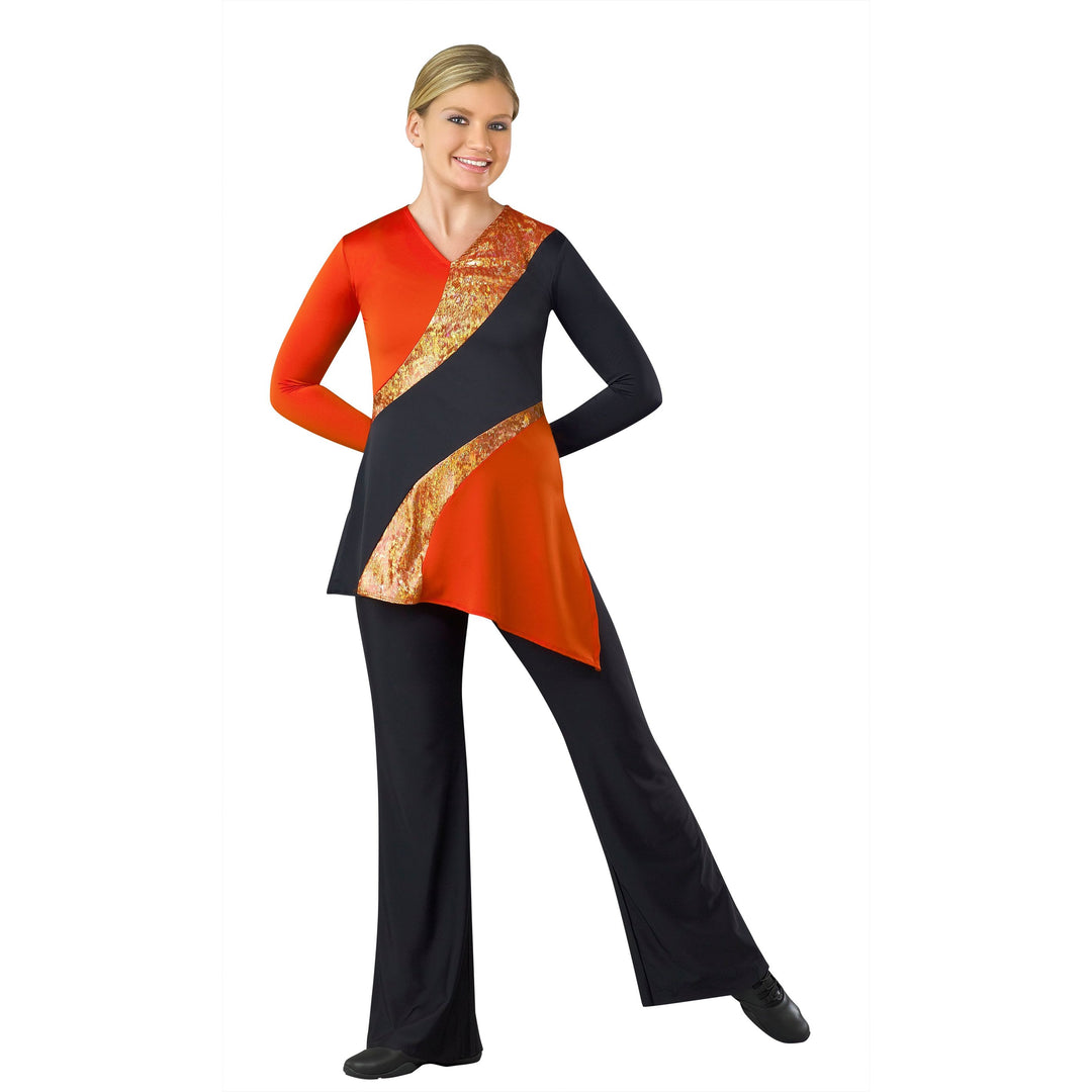 Túnica en movimiento