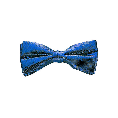 Metallic Banded Bow-Ties