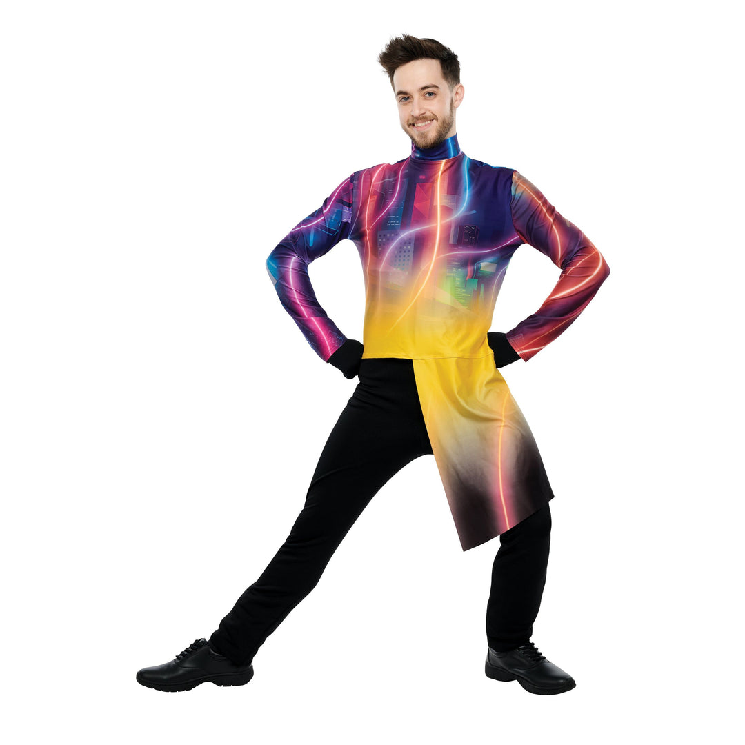 PERFORMANCE PLUS TOP HIGH WAIST WITH DRAPE TM-T18