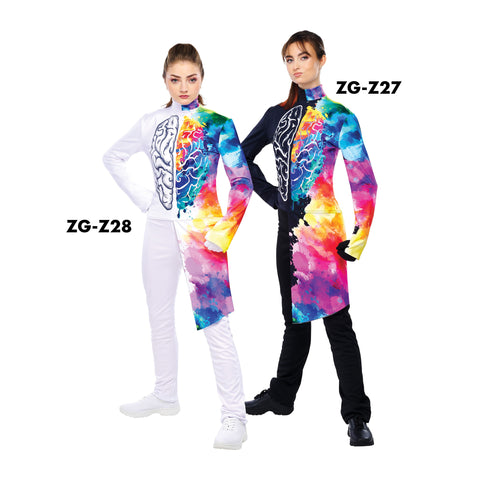 PERFORMANCE PLUS TOP HIGH WAIST WITH DRAPE ZG-Z28