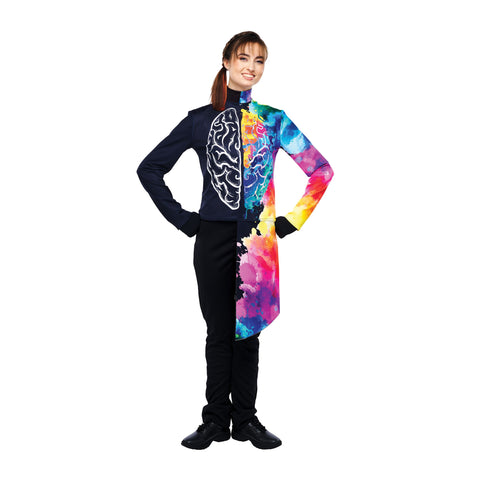 PERFORMANCE PLUS TOP HIGH WAIST WITH DRAPE ZG-Z27