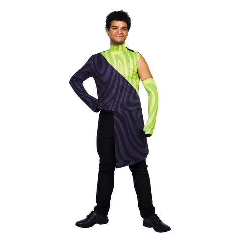 PERFORMANCE PLUS TOP HIGH WAIST with DRAPE ZG-Z87(SINGLE SLEEVE WITH SINGLE BICEP SLEEVE)