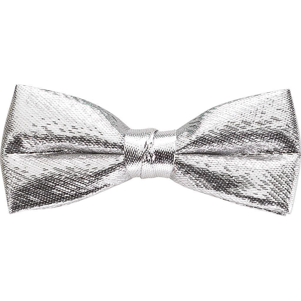 Metallic Banded Bow-Ties