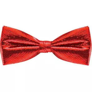 Metallic Banded Bow-Ties