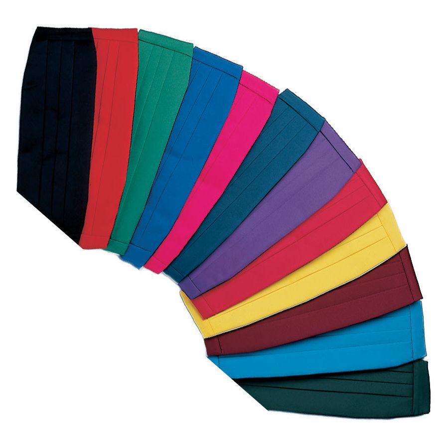 Poly/Satin Cummerbunds
