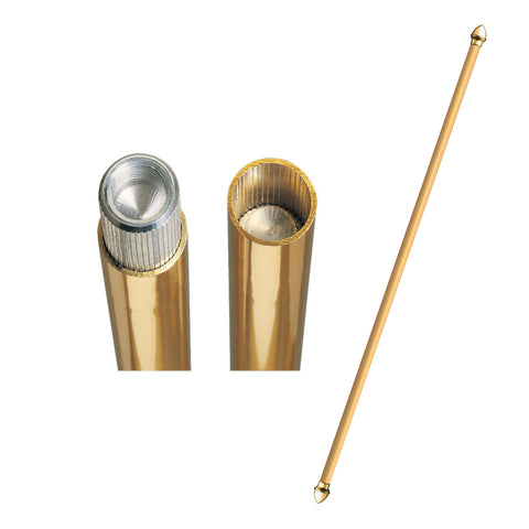 Gold 2-Piece Banner Pole