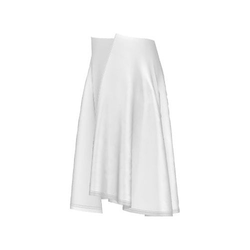 Configurar falda 9S BOCETO