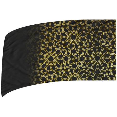 OVERSIZE FLAG PATTERN GOLD HS