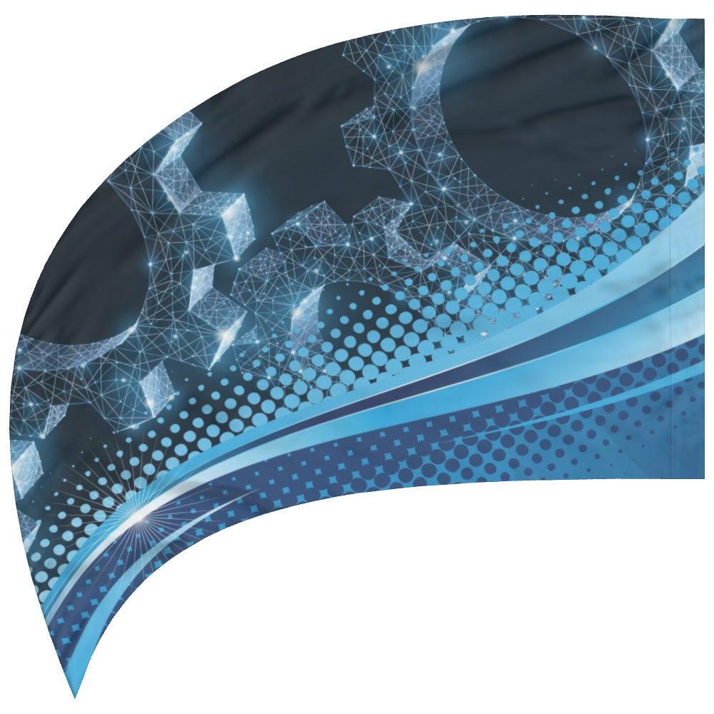 BANDERA EN FORMA DE LÁGRIMA 35 X 57