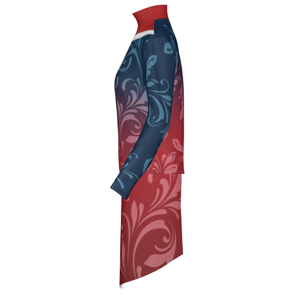 PERFORMANCE PLUS TOP HIGH WAIST WITH DRAPE HL-103