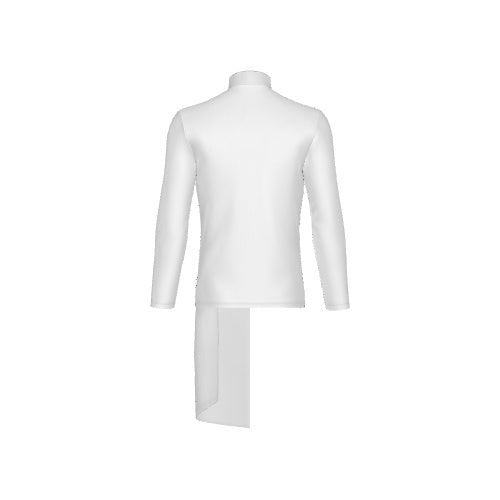 BASIC TOP WITH DRAPE - NO ZIPPER SKETCH