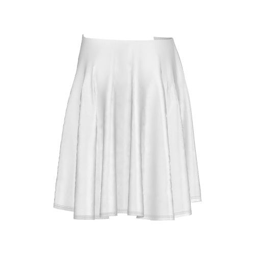 Configurar falda 9S BOCETO