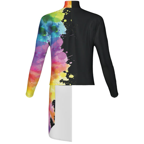 PERFORMANCE PLUS TOP HIGH WAIST WITH DRAPE ZG-Z27
