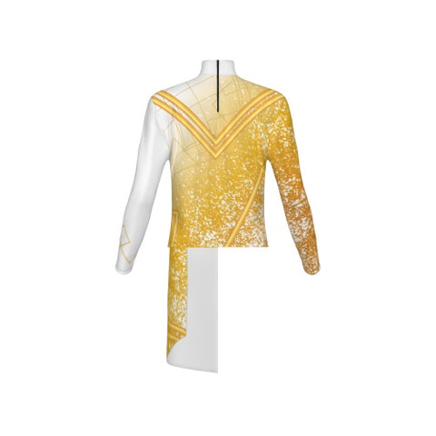 PERFORMANCE PLUS TOP HIGH WAIST WITH DRAPE ZG-103