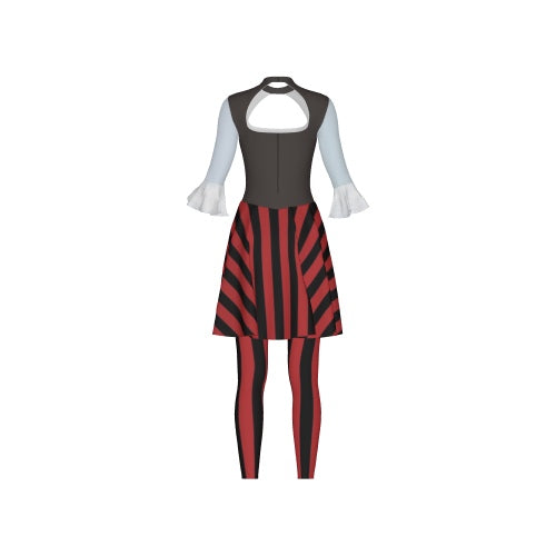 CONFIGURE UNITARD AB33AA1S-DG PIRATES UNITARD