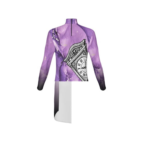 PERFORMANCE PLUS TOP HIGH WAIST WITH DRAPE TIME001