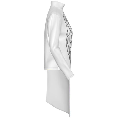 PERFORMANCE PLUS TOP HIGH WAIST WITH DRAPE ZG-Z28