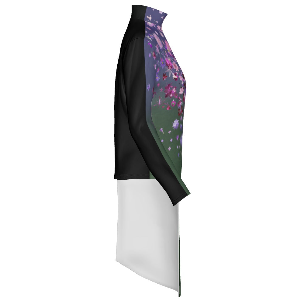 PERFORMANCE PLUS TOP WITH DRAPE FLOWERS001
