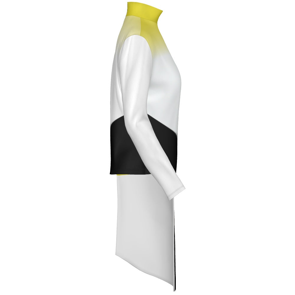 PERFORMANCE PLUS TOP HIGH WAIST WITH DRAPE HL-H95