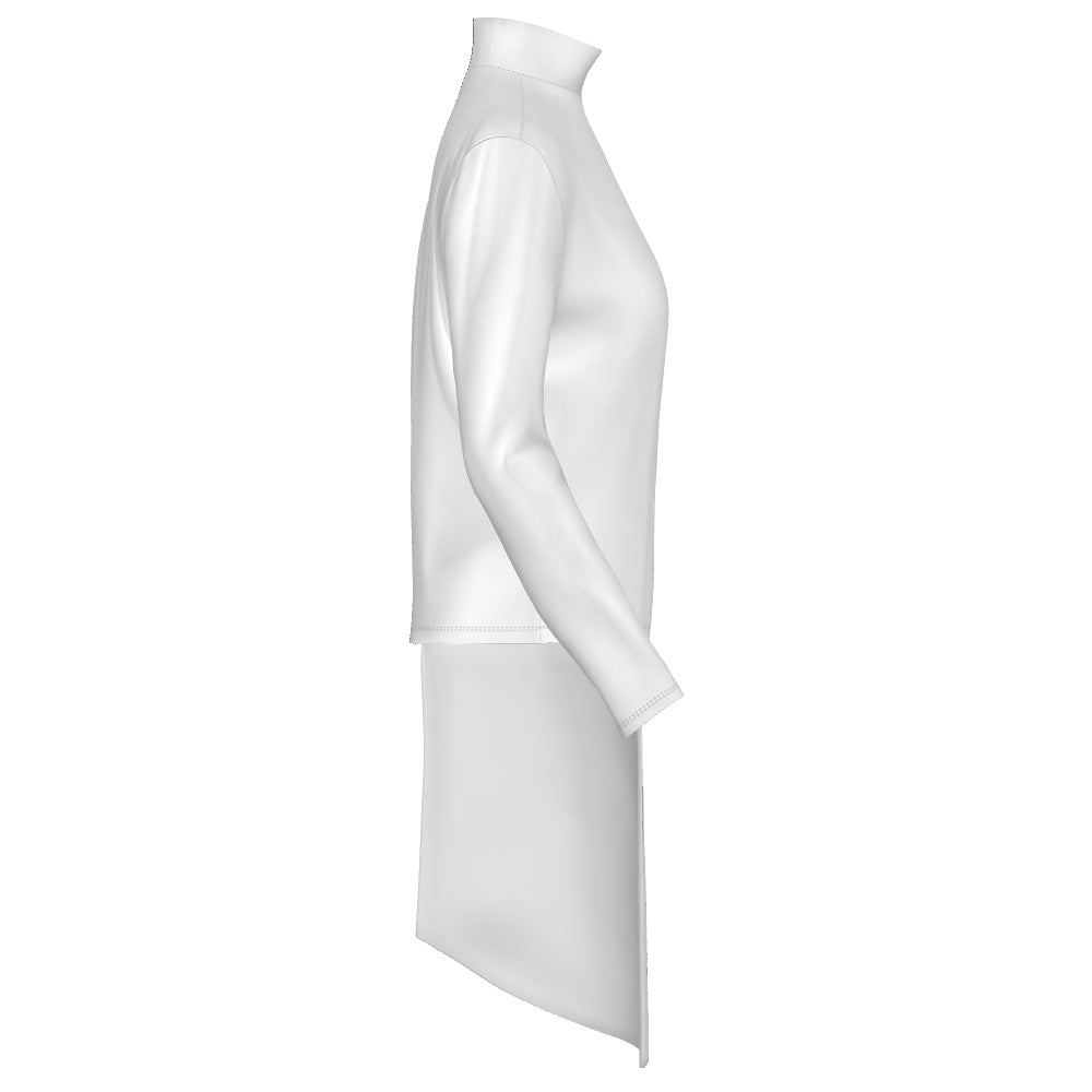 PLUS TOP WITH DRAPE SKETCH