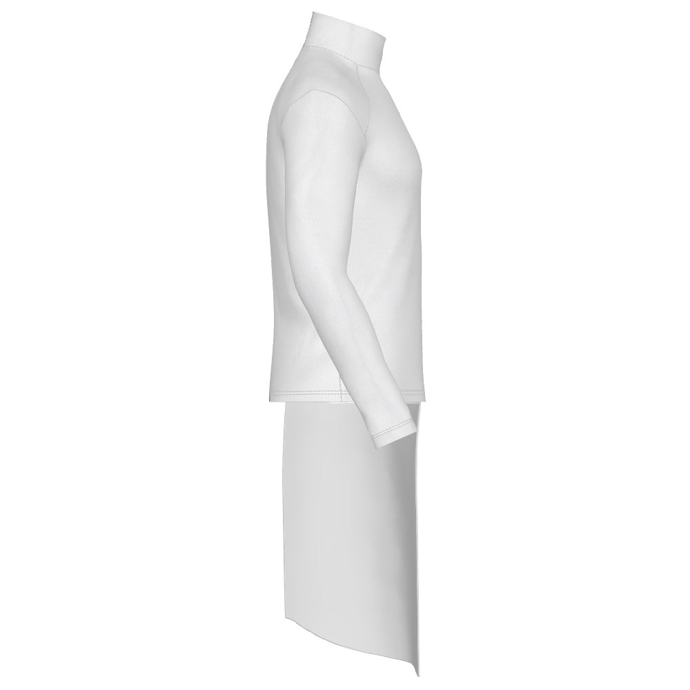 PREMIER BAND TOP WITH DRAPE SKETCH