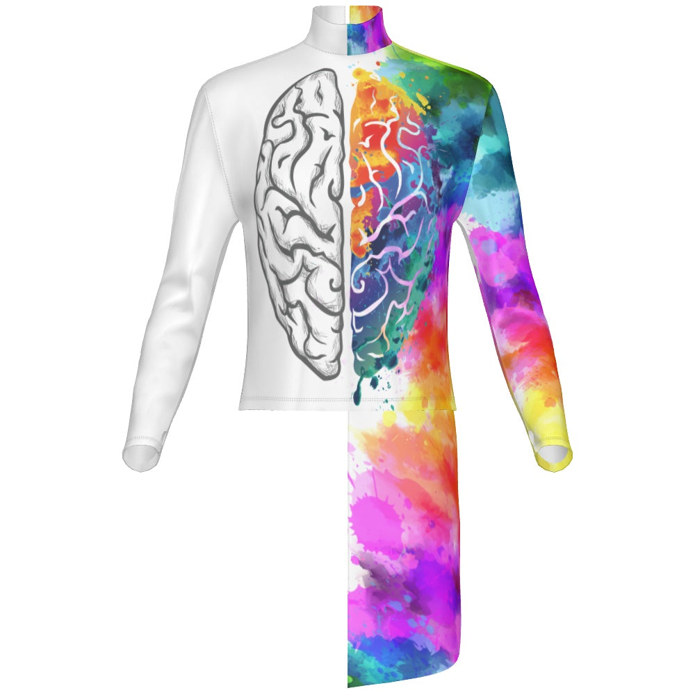 PERFORMANCE PLUS TOP HIGH WAIST WITH DRAPE ZG-Z28