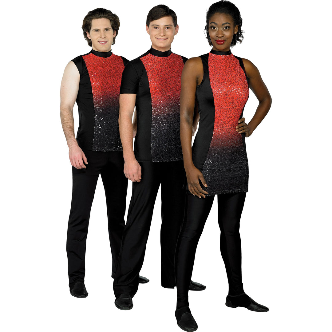 Plex masculino sin mangas de color negro