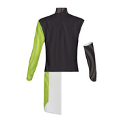 PERFORMANCE PLUS TOP HIGH WAIST with DRAPE ZG-Z88(SINGLE SLEEVE WITH SINGLE BICEP SLEEVE)