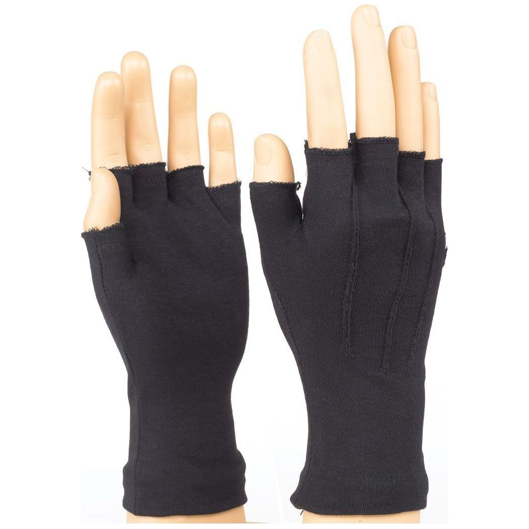 Guante militar de muñeca larga sin dedos