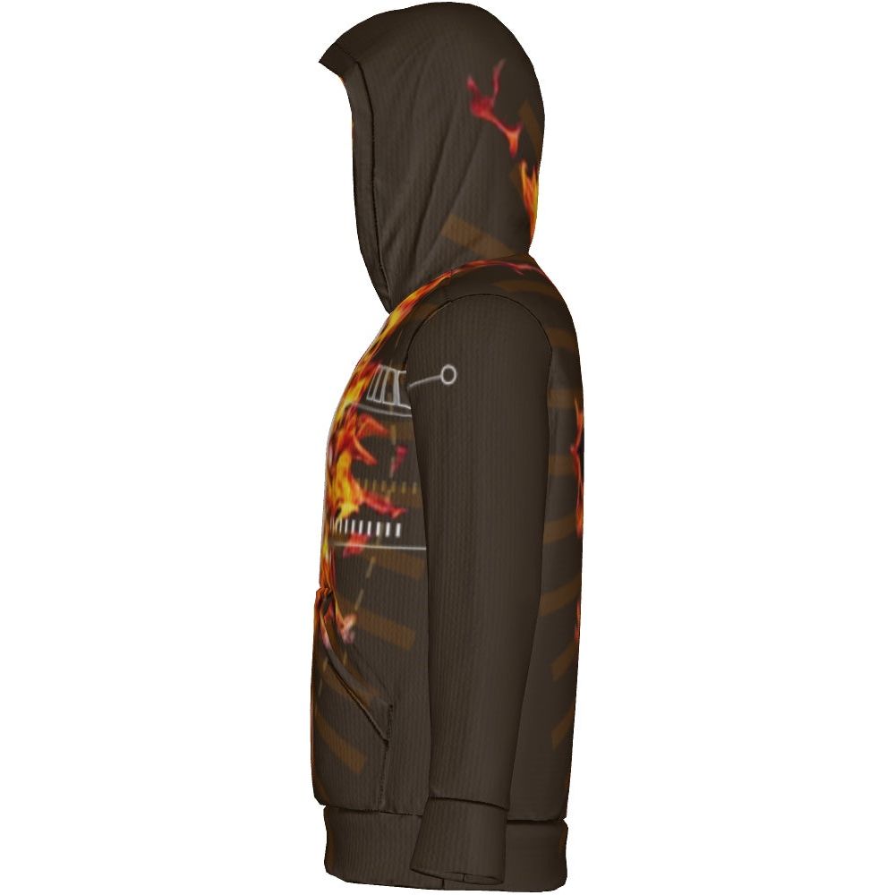 SUDADERA BÁSICA CON CAPUCHA D_155132