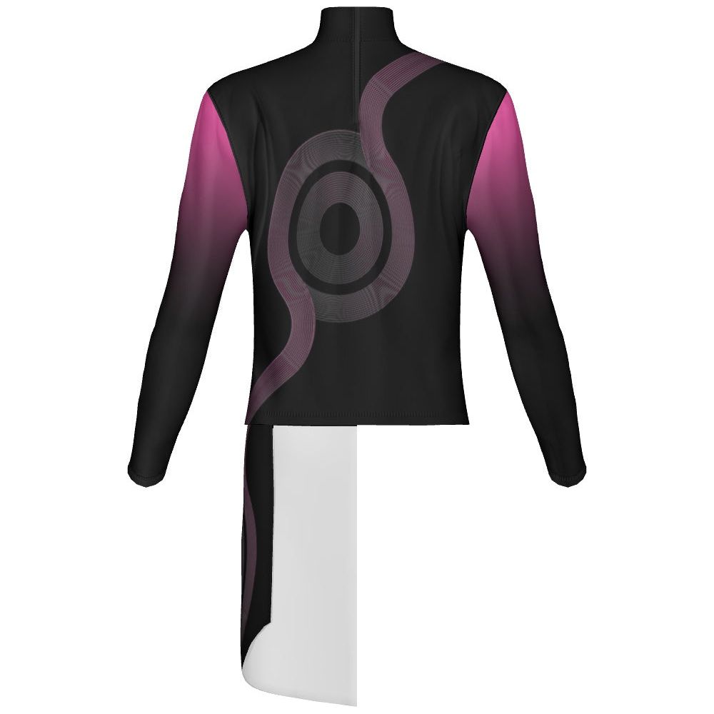 PERFORMANCE PLUS TOP HIGH WAIST WITH DRAPE ZG-Z43