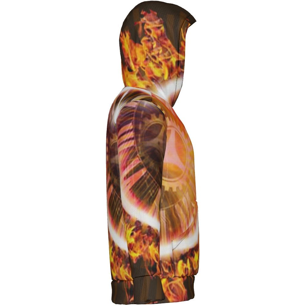 SUDADERA BÁSICA CON CAPUCHA D_155132
