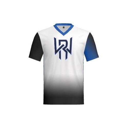 Camiseta de manga corta con cuello en V para hombre