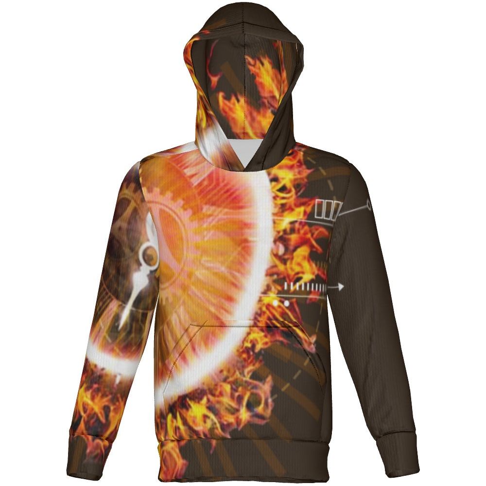 SUDADERA BÁSICA CON CAPUCHA D_155132